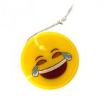   Yo-yo - emoji,  elemes, világít 6 cm átmérővel - Sírva nevetős