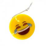   Yo-yo - emoji, elemes, világít 6 cm átmérővel - Sírva nevetős