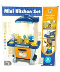 Mini kitchen set - óvodai játék konyha 27 db-os