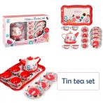   Children's Tin tea set - Játék teás készlet fémből