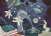 Space Oddity - 104 db-os glitteres puzzle az űrről - Clementoni