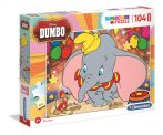 Dumbo - Puzzle 104 db MAXI - Clementoni