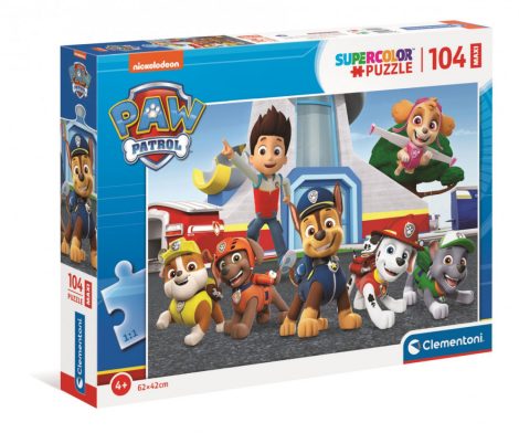 PAW PATROL - Puzzle 104 db MAXI - Clementoni