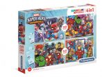 Marvel Superhero - 4in1 puzzle - Clementoni