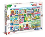 In the City - 104 db-os puzzle - Clementoni