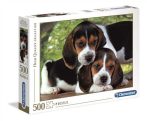   High Quality Collection - Beagle Kiskutyák 500 db-os puzzle - Clementoni
