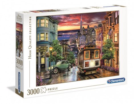 High Quality Collection - San Francisco 3000 db-os puzzle - Clementoni