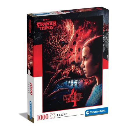 Stranger Things 4. évad 1000 DB-os puzzle - Clementoni