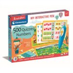   Clementoni Education - Interaktív toll számokkal - 500 kérdés