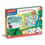   Clementoni Education Interaktív toll állatokkal - 500 kérdés