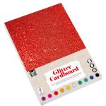 Glitteres kartonpapírok A4 20 gramm 10 oldal