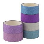 Washi tape színes ragasztószalag 2,5m 6 db-os -2