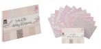   Book at the Cherry blossoms -  24 oldalas mintás díszítő papír készlet 11,5x16,5cm 230 gsm