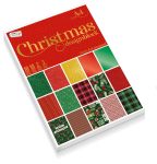 Karácsonyi kreatív dekorációs papír - piros  
