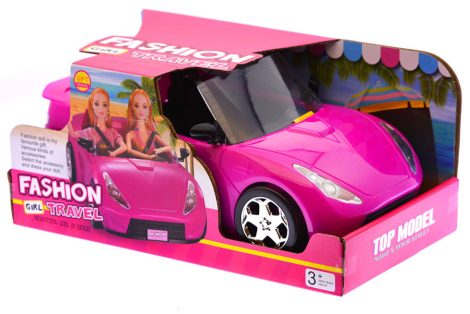 Játék autó Barbie babához