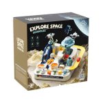   Játék űrhajós űrállomás autópályával 4 db járművel