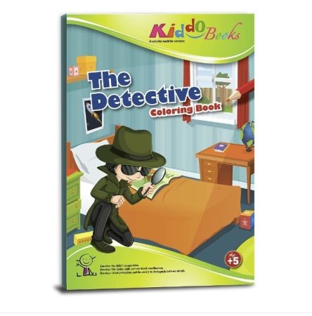 Nyomozós színező Kiddo Books