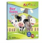 Matricás színező füzet Farm Kiddo Books