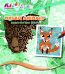 Állatos mozaik szám szerinti színező füzet Kiddo