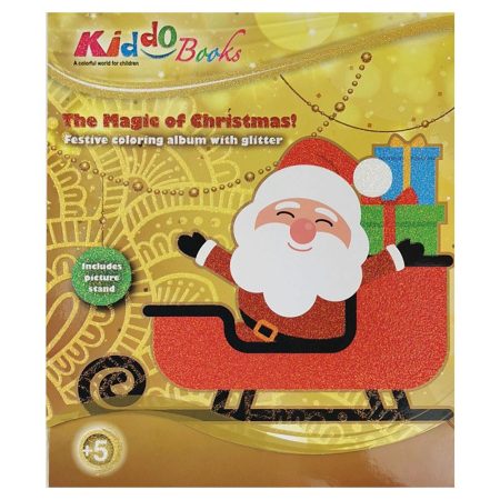 Karácsonyi színező ajándék készítő album Kiddo