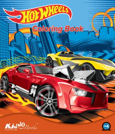 Hot Wheels színező füzet - Kiddo