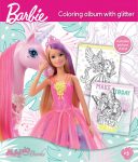 Barbie színező album glitteres