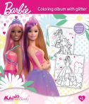 Barbie színező glitteres - Kiddo