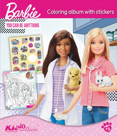 Barbie matricás színező - Kiddo