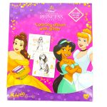 Disney Hercegnők - Glitteres színező füzet - Kiddo
