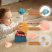 Montessori érzékszervi oktatópiramis golyókkal
