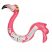 Felfújható flamingó ráülös 131 cm