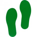   Szenzoros mozgás és tér-irány érzék fejlesztő játék - Zöld lábnyom