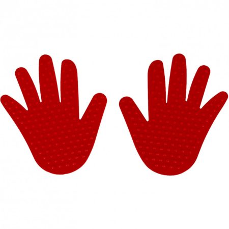Szenzoros mozgás és tér-irány érzék fejlesztő játék - Piros kéznyom