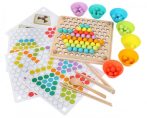 Montessori játék - Gyöngy mozaik