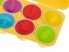 Montessori szín és forma felismerő játék tojásban - Gyümölcs és zöldség