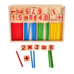  Számolást segítő logikai játék alapműveletekkel - Montessori oktatási készlet