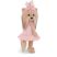 Lucky Doggy Yoyo plüss kutya rózsás pink ruhában Orange Toys