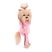 Lucky Doggy Yoyo Plüss yorky kutya fitness pink ruhában - Orange Toys