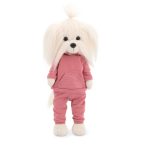   Lucky Doggy Yoyo - Plüss kutya pink tréningruhában - Orange Toys 
