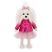 Lucky Mimi Pink Jacket öltöztethető plüss kutya beállítható végtagokkal Orange Toys