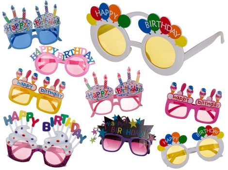 Party napszemüveg, több változatban