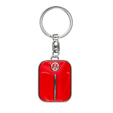 Kulcstartó - VW motorház forma - Piros