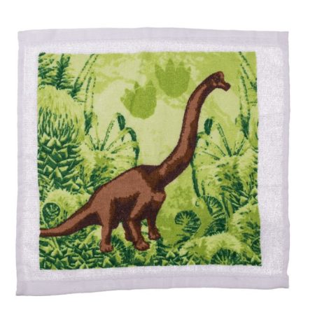 Pamut varázstörölköző dínós 30x30 cm - Brachiosaurus