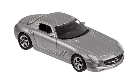 Modellautó fém és műa. ca. 7 cm - Mercedes Benz SLS AMG