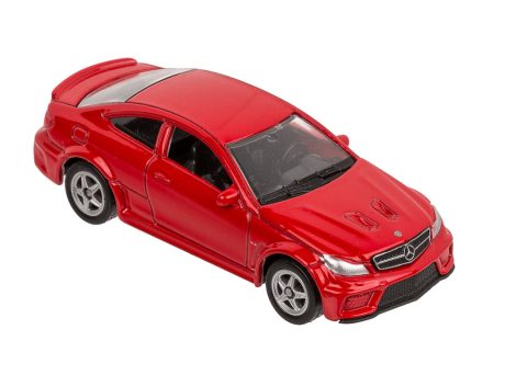 Fém modell autó, kb. 7 cm - Mercedes-Benz C 63 AMG