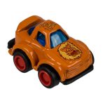 Lendkerekes mini játékautó - Narancssárga színű