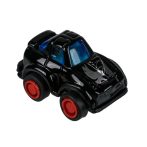 Lendkerekes mini játékautó - Fekete színű