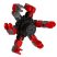 Fidget Spinner - robottá alakítható 11,1 x 2,9 cm - piros