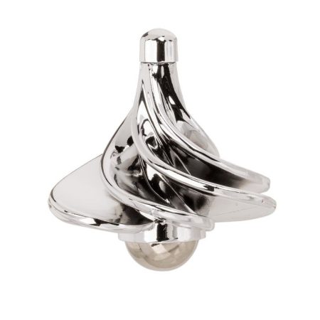 Pörgettyű Blow spinner 4 cm - ezüst