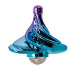 Pörgettyű Blow spinner 4 cm - kék